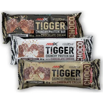 Amix Tigger Choco Crunchy High Protein Bar 60g Choco coconut