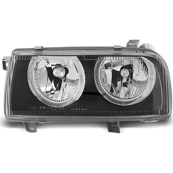 Přední světlomet TUNING-TEC Přední světla VW Vento 91-98 Angel Eyes - černé 1