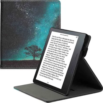 Pouzdro na čtečku elektronické knihy Pouzdro KW Mobile - Cosmic Nature - KW4941802 - pro Amazon Kindle Oasis 2/3 - vícebarevné + BONUSY
