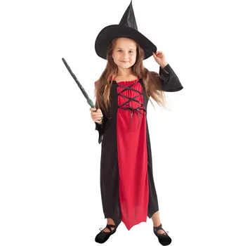 Karnevalový kostým Kostým čarodějnice bordó