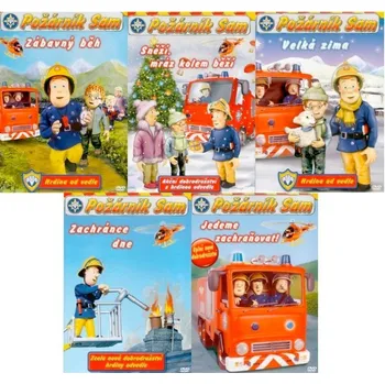 DVD film Požárník Sam - kolekce - 5DVD