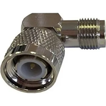 Adaptér RF, orientace těla: Pravý úhel, 50Ω Samec TNC na zásuvku TNC