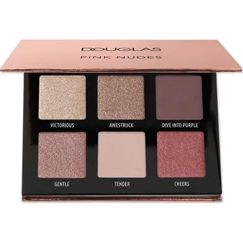 Oční stíny Douglas Collection - Make-Up Pink Nudes Mini Eyeshadow Palette Oční stíny 7.5 g Černá unisex