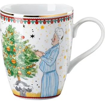 Stolování Rosenthal Vánoční hrnek s uchem CHRISTMAS 2024 II, 360 ml