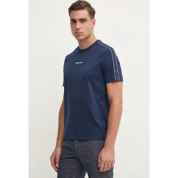 Pánské tričko Bavlněné tričko Michael Kors CT4524E1V2 námořnická modř 59X, vel. XL