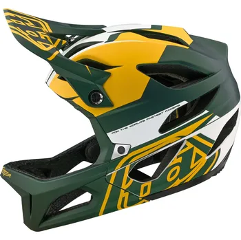Cyklistická přilba Troy Lee Designs TLD HELMA STAGE MIPS VECTOR GREEN Velikost: M-L