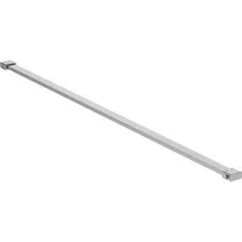 Tyč na sprchový závěs Ideal Standard Upevňovací rameno 100 cm, stříbrná K9380VA