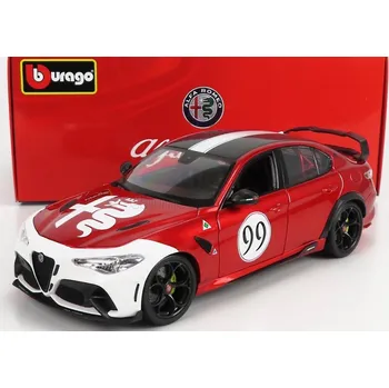 autíčko Model Bburago Alfa Romeo Giulia GTAm N 99 1:18