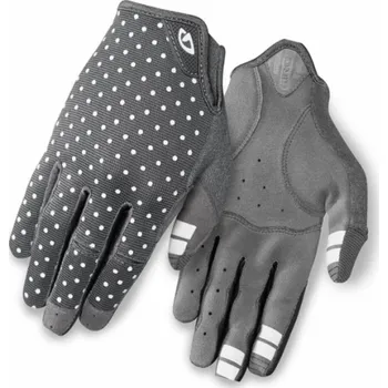 Cyklistické rukavice GIRO Cyklistické rukavice La DND dark shadow white dots s. S (GR-7058826)