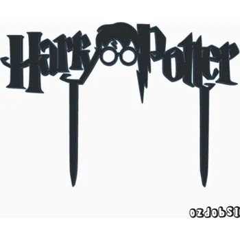 Harry Potter 1 - plastový zápich - Tmavě zlatá