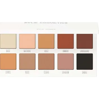 Oční stíny KYLIE COSMETICS - Kyshadow Classic Matte Palette Oční stíny 16 g Světle hnědá unisex