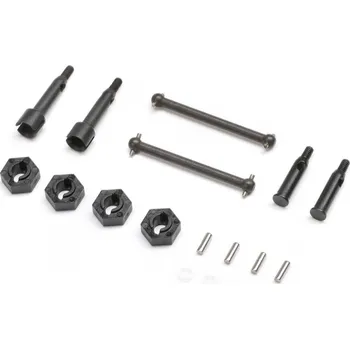 RC model Losi hřídele, osy kol, šestihranné unašeče: Micro-B