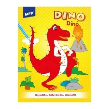 omalovánky Omalovánka SPOJ TEČKY Dino 210x275 32 Stran Dětské OMALOVÁNKY MFP