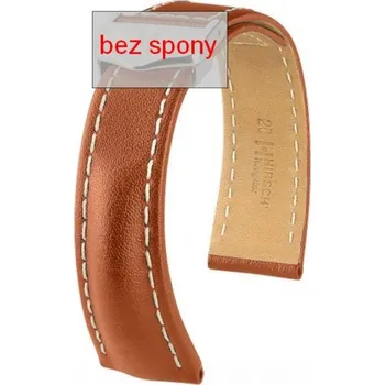Módní doplněk Kožený řemínek Hirsch Navigator 07002470-2, hnědý, teletina, délka L