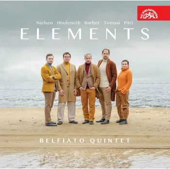 Hudba Belfiato Quintet: Elements / Nielsen, Hindemith, Barber, Tomasi, Pärt - CD