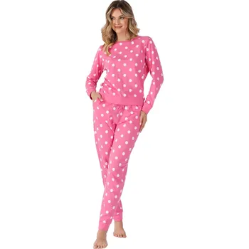 Dámské pyžamo Dámské pyžamo Vesla 1520 LEVEZA Barva/Velikost: starorůžová / XL