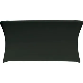 Napínací potah Ubrus pro stoly 180 cm, černá| TOM, V-P180-K