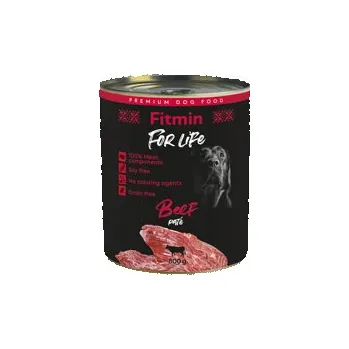 Krmivo pro psa Fitmin For Life hovězí konzerva pro psy 800g
