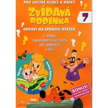 DVD film Zvídavá rodinka 7 - DVD