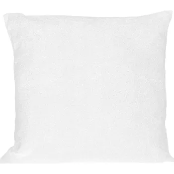 Povlak na dekorativní polštářek FROTÉ POVLAK NA POLŠTÁŘ 001 40X40 CM BÍLÁ