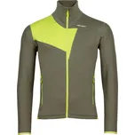 Pánská mikina High Point Cascade Sweatshirt Khaki/Bright Green XL