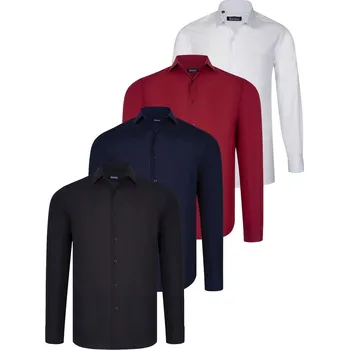 Cyklistické kalhoty QUAD SET G726 DEWBERRY SHIRT-BLACK-WHITE-NAVY BLUE-BURGUNDY dewberry černá | šedá | tmavě červená 2264790