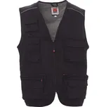 Pánská pracovní vesta POCKET, Payper Barva: černá, Velikost: 3XL