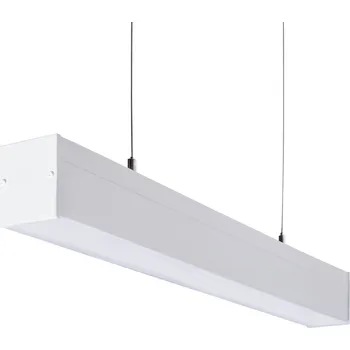 Svítidlo LED závěsné AL 4LED 60-MPR-W lineární pro T8 trubice barva bílá 28443 Kanlux
