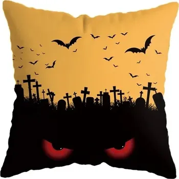 Povlak na dekorativní polštářek Halloween dekorace | povlak na polštář - H19,45x45cm