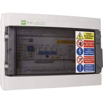 Příslušenství k zahradní technice Pumpa spínací skříňka MASTER 230V- řízení elektrodou a plov., s proud. chráničem 5,4A