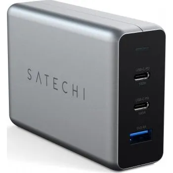 Satechi USB-C PD Compact GAN Charger 100W 1xUSB-C PD,2xUSB-C PD,1xUSB-C PD,1xUSB-A,2x USB-C PD