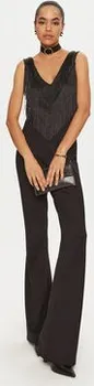 Dámský overall Gaudi Overal 421FD14005 Černá Slim Fit XL