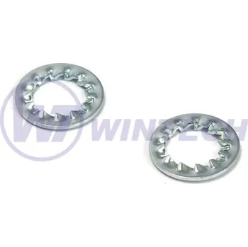 Matice Podložka DIN 6798 I 8,4mm ZB Balení: 2000 ks LDBAA08000B5K