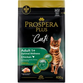 Krmivo pro kočku Prospera Plus Dospelí 1+ Kurča Optimal Wellness 0,4kg