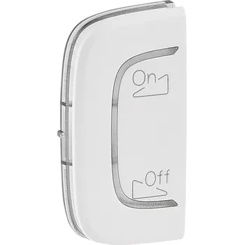 vypínač Valena ALLURE krytka 1 modulová pro MYHONE levá symbol regulace barva bílá *755573 Legrand