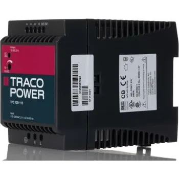 spínaný zdroj TRACOPOWER Napájecí zdroj na lištu DIN, počet výstupů: 1, výstup: 12V dc, 8A, vstupní: 85 → 264 V ac / 90