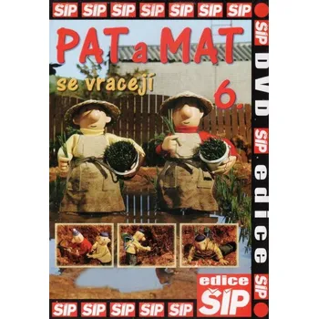 DVD film Pat a Mat 6 - Papírový obal (pošetka)