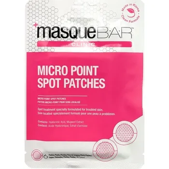 Přípravek na čištění pleti a oči masqueBAR - Micro Point Spot Patch Proti akné unisex