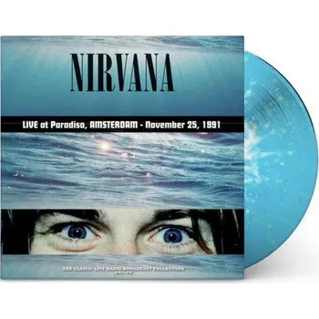 Hudba Nirvana: Live At Paadio, Amsterdam 1991 (Coloured Turquoise & White Splatter Vinyl) - Vinyl (LP)