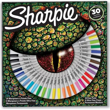 Sada permanentních fixů Sharpie Eye 30 ks