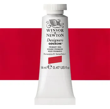 Vodová barva Kvašová barva Winsor & Newton - Primary Red