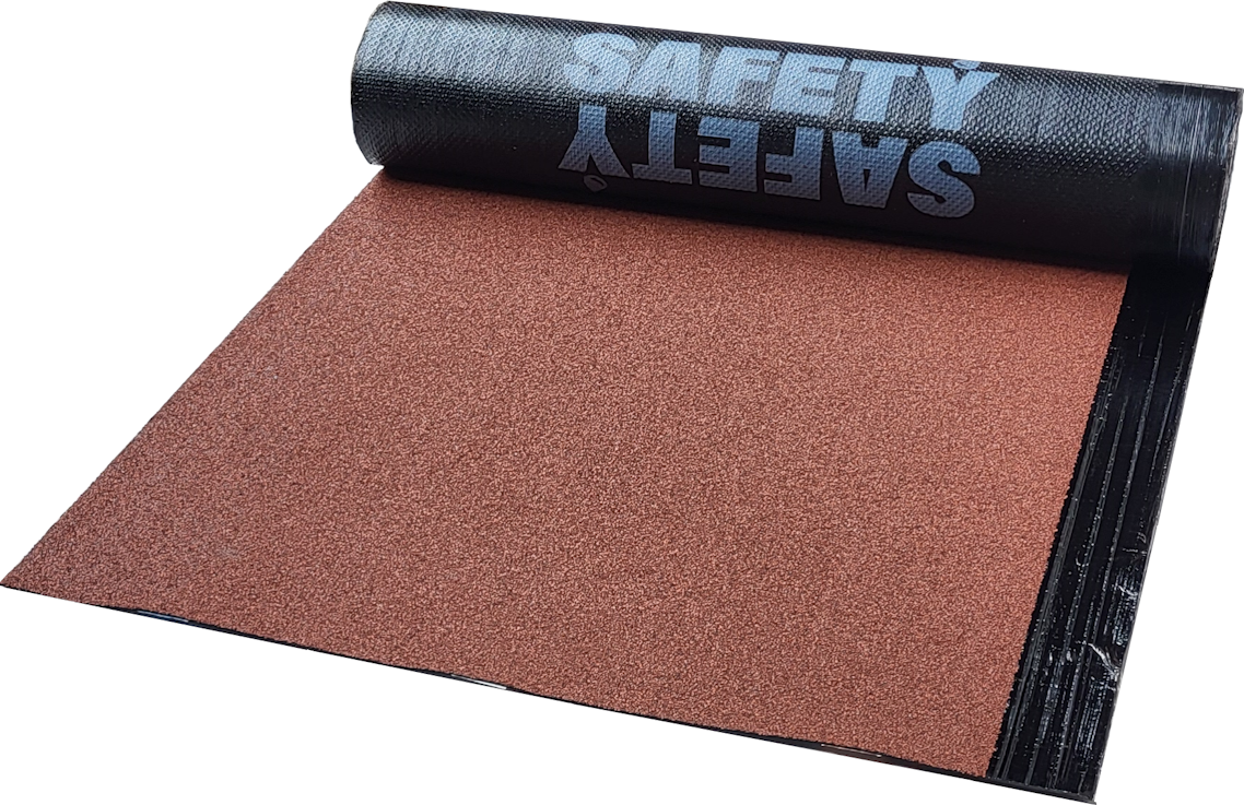 TEGOLA Asfaltový modifikovaný pás SAFETY PLAST COLOR červený mix 4 mm (8m²/rol) | cena za m²