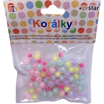 Dětské navlékací korálky Korálky 8&nbsp;mm - 100 ks - PK510-65