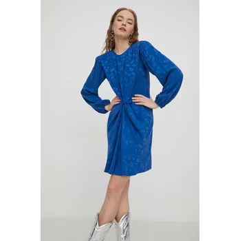 Dámské šaty Šaty HUGO 50504499 modrá 55X, vel. 38