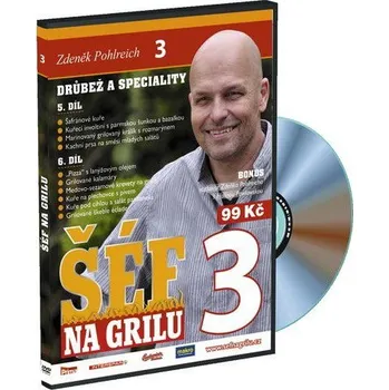 DVD film Šéf na grilu 3 - DVD
