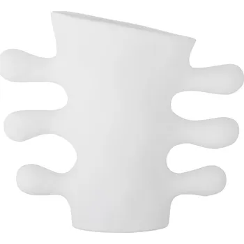 Váza BLOOMINGVILLE Váza Pernilla, bílá, kamenina