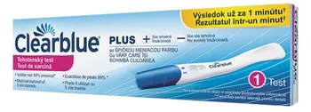 Diagnostický test Clearblue Plus těhotenský 1 ks