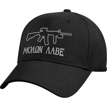 Kšiltovka Rothco Molon Labe Deluxe černá uni