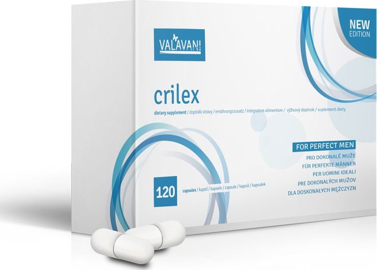 Crilex pro dokonalé muže 120 kapslí - Valavani