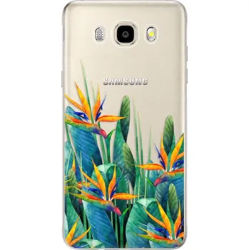 Pouzdro na mobilní telefon Odolné silikonové pouzdro iSaprio - Exotic Flowers - Samsung Galaxy J5 2016